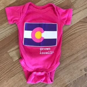 Aksels Colorado Grown Locally Onesie